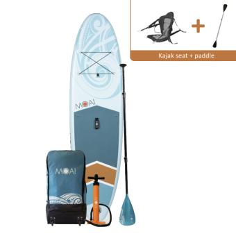MOAI 10’6 BOARD + Kajak seat & paddle