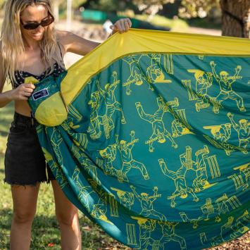 Cricket Australia gerecyclede hangmat incl. riemen