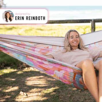 Erin Reinboth gerecyclede hangmat incl. riemen