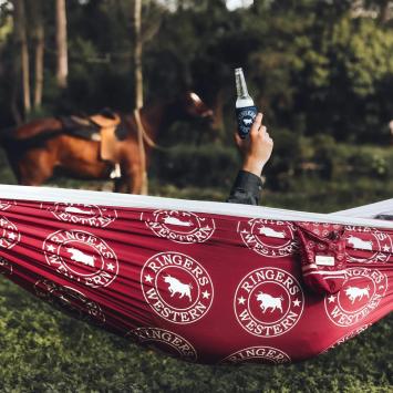 Ringers Western gerecyclede hangmat incl. riemen