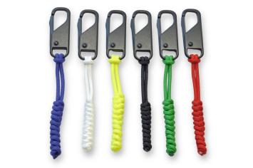 Bagage label set rits puller, 6 st.